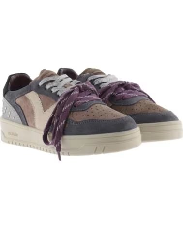 VICTORIA Zapatillas Seul Serraje Tachas 1257149 MALVA