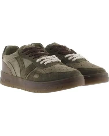 VICTORIA SNEAKER SEUL CROSTA DI CUOIO 1257153 KAKI