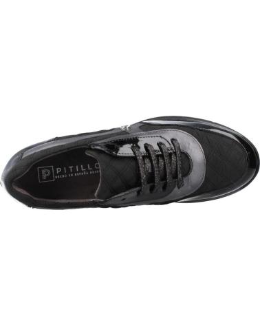 Woman Zapatillas deporte PITILLOS 1763 LICRA NEGRA NEGRO