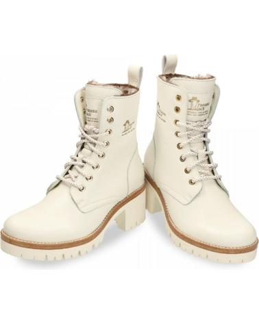 Botins de Mulher PANAMA JACK PADMA B6 BLANCA BLANCO