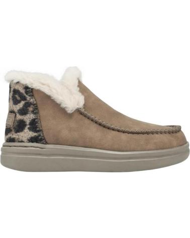 Botines de Mujer HEY DUDE BOTIN BEIGE PLANO DUDE NUT