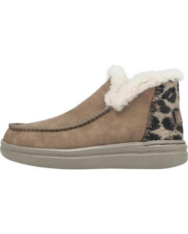 Botines de Mujer HEY DUDE BOTIN BEIGE PLANO DUDE NUT