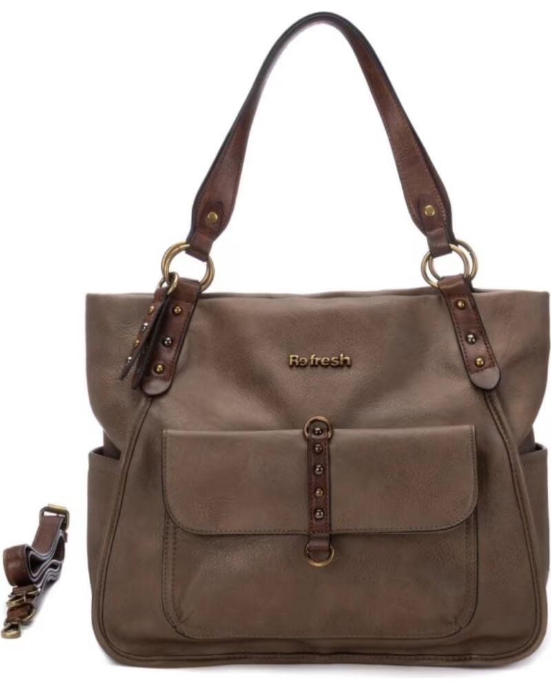 REFRESH MALA DE MULHER 183421 TAUPE MARRóN