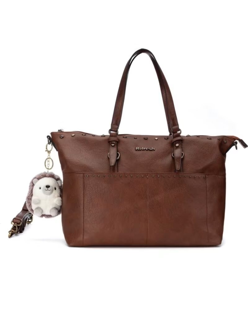 REFRESH MALA DE MULHER 183442 CAMEL MARRóN