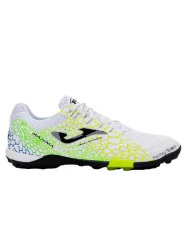ZAPATILLAS DE FÚTBOL SALA JOMA MAXIMA TURF BLANCO Y AMARILLO FLÚOR PARA HOMBRE VARIOS COLORES