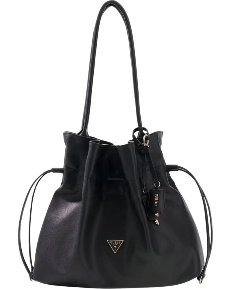 BOLSA FEMININA GUESS KARIMA BLACK VARIOS COLORES