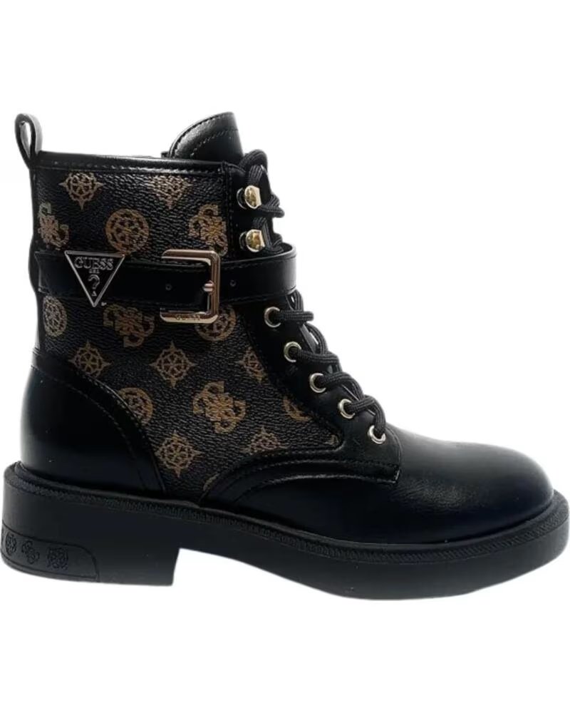 GUESS BOTA MILITAR FELLINI NEGRO