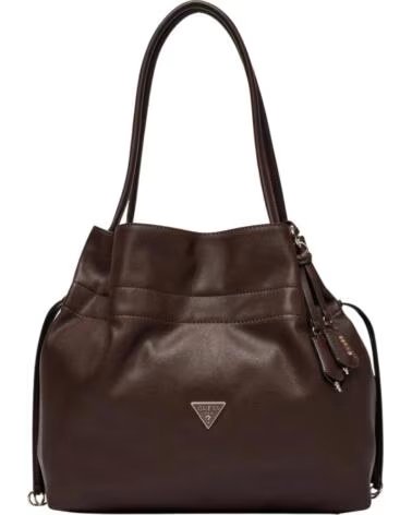GUESS DAMEN HANDTASCHE KARIMA BRAUN VARIOS COLORES