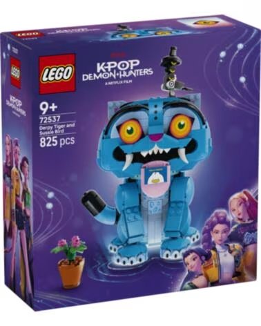 LEGO k - pop demon hunters derpy tiger y sussie bird
