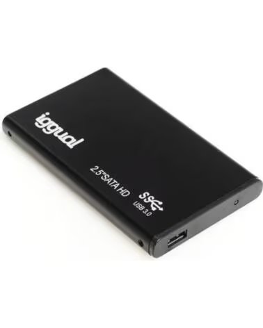 IGGUAL Caja externa aluminio SSD 2 5 SATA USB 3 0