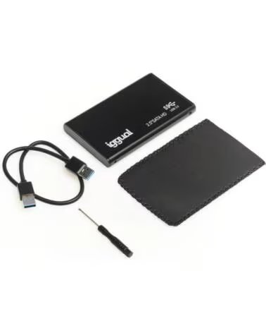 IGGUAL Caja externa aluminio SSD 2 5 SATA USB 3 0
