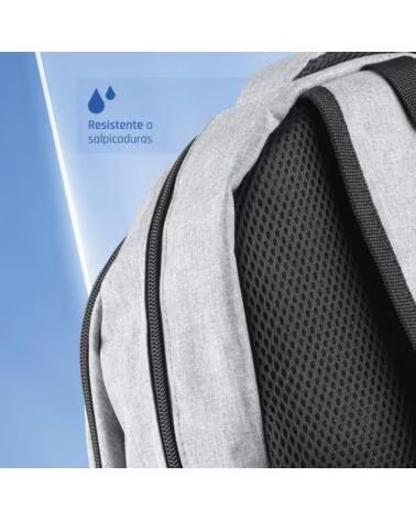 IGGUAL Mochila portatil 15 6-17 Everyday Use gris