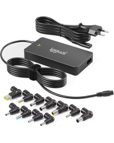 IGGUAL Cargador Universal Slim CUA-S-11T-90W