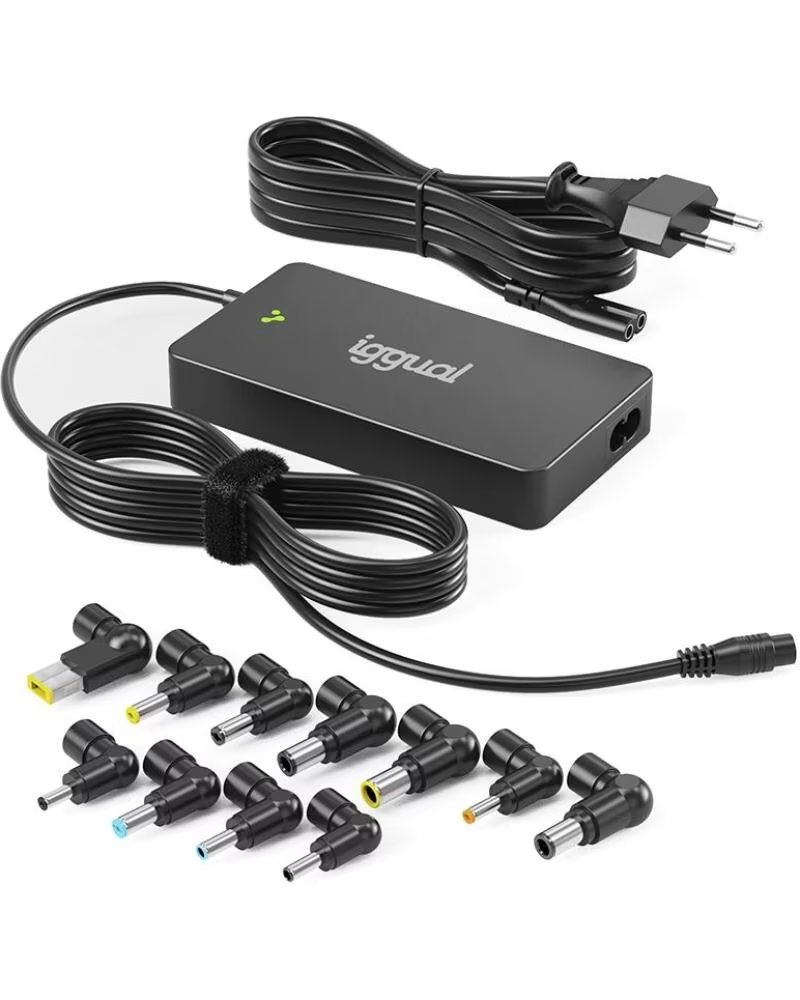 IGGUAL Cargador Universal Slim CUA-S-11T-90W