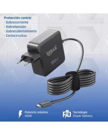 IGGUAL TRAGBARES UND MOBILES TYP-C-LADEGERÄT PD 100W