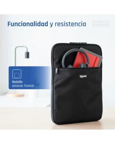 IGGUAL Funda portatil 15 6 Everyday Use Sleeve