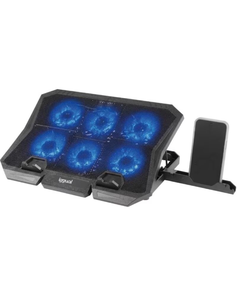 IGGUAL Refrigerador portatil 6 ventiladores RP6V17