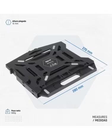IGGUAL Soporte ordenador portatil movil RPSV17A