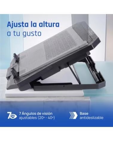 IGGUAL Refrigerador portatil 6 ventiladores RP6V17