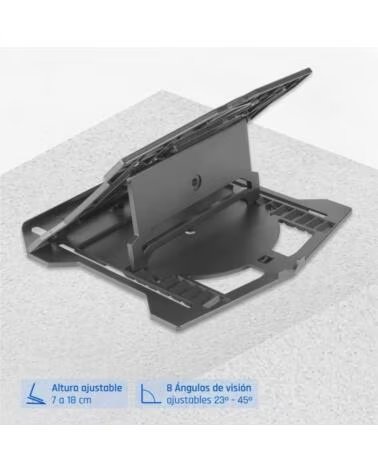 IGGUAL Soporte ordenador portatil movil RPSV17A