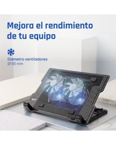 IGGUAL Refrigerador portatil 2 ventiladors RP2V17A
