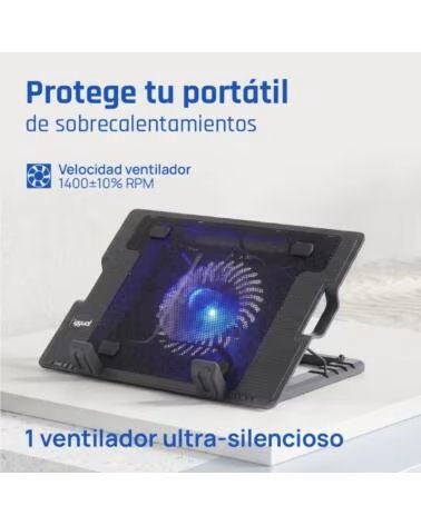 IGGUAL LAPTOP- UND TABLET-KÜHLPAD RP1V17 IGG316764 BIS ZU 17 ZOLL