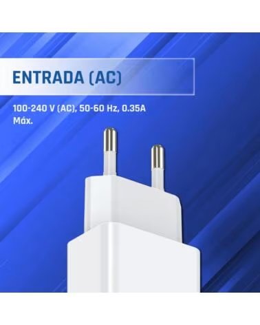 CARREGADOR DE PAREDE IGGUAL 1XUSB-A 5V-2A 10W IGG316924