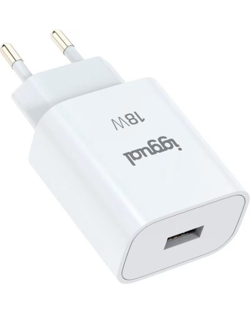 IGGUAL CARREGADOR 1XUSB-A CARGA RÁPIDA QC30 18W