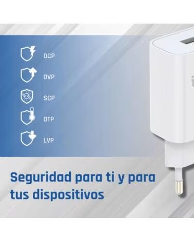 IGGUAL CARREGADOR 1XUSB-A CARGA RÁPIDA QC30 18W
