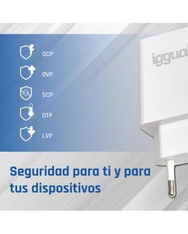 IGGUAL CHARGEUR RAPIDE USB PD TYPE-C 20W