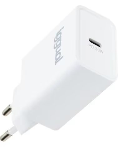 IGGUAL CARICABATTERIE RAPIDO DA MURO USB PD TIPO C 30W IGG318317