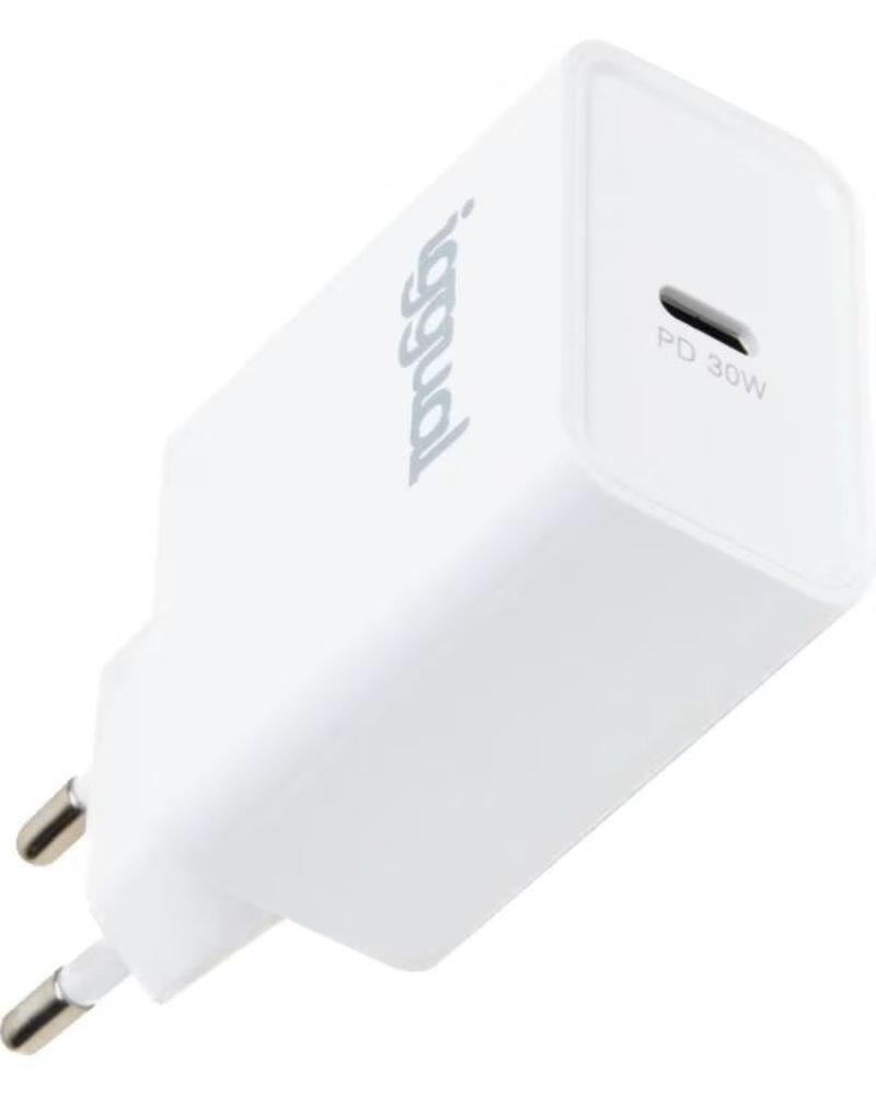IGGUAL SCHNELLLADEGERÄT FÜR DIE STECKDOSE USB PD TYP C 30W IGG318317