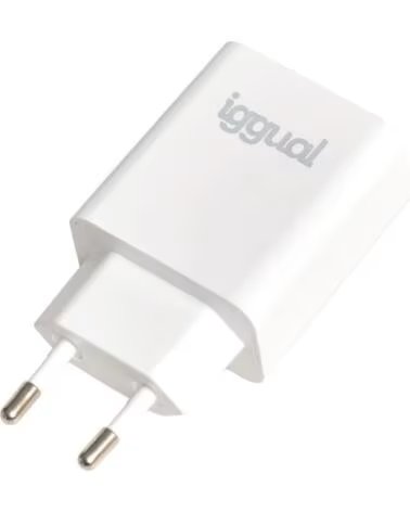 IGGUAL CARREGADOR RÁPIDO USB PD TIPO C 20W