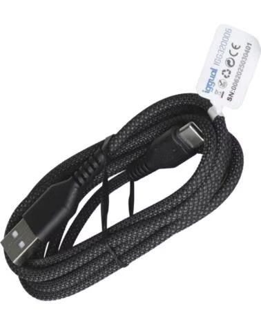 IGGUAL USB-A AUF TYP-C KABEL 3A 180 CM IGG320006 GEFLOCHTEN