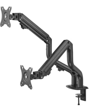 IGGUAL SPMP02 SUPPORTO CON MORSETTO DUE MONITOR 17-32 POLLICI