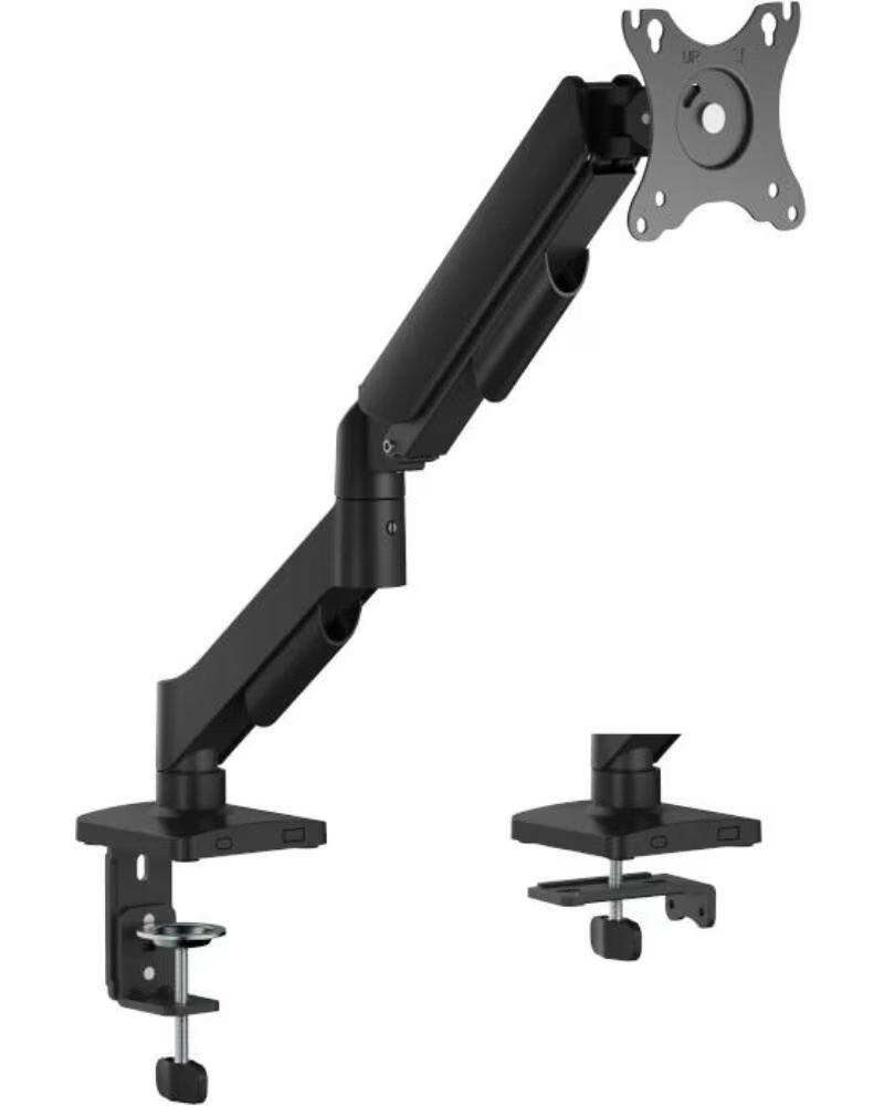 IGGUAL SPMP01-A SUPPORTO A MORSETTO PER MONITOR 17-34 PRO NERO