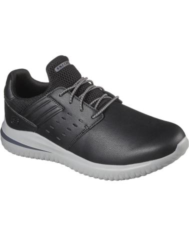 Sportif pour Homme SKECHERS SNEAKERS HOMBRE DELSON 3 0 - EZRA NEGRO NEGRO