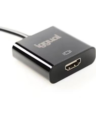 IGGUAL Adaptador DisplayPort M a HDMI H