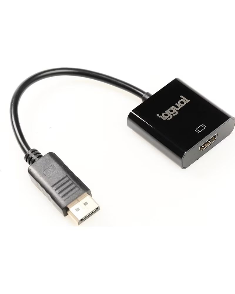 IGGUAL Adaptador DisplayPort M a HDMI H