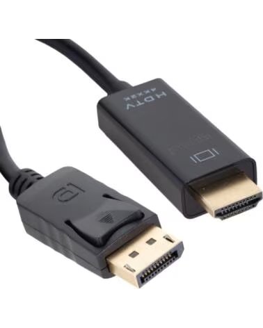 IGGUAL CAVO DISPLAYPORT M A HDMI 4K 2 METRI IGG319055