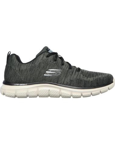 Sportschuhe für Herren SKECHERS ZAPATILLAS TRACK FRONT RUNNER PARA HOMBRE EN COLOR VERDE VERDE