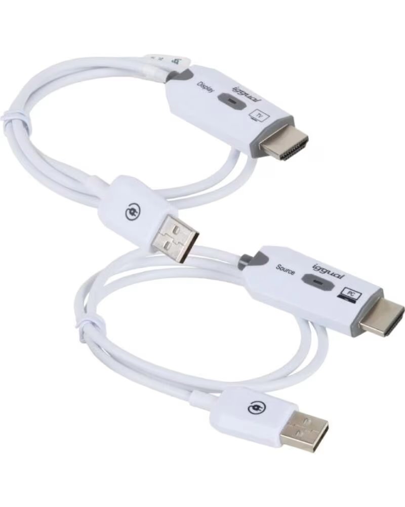 IGGUAL Transmisor y receptor HDMI FHD inalambrico