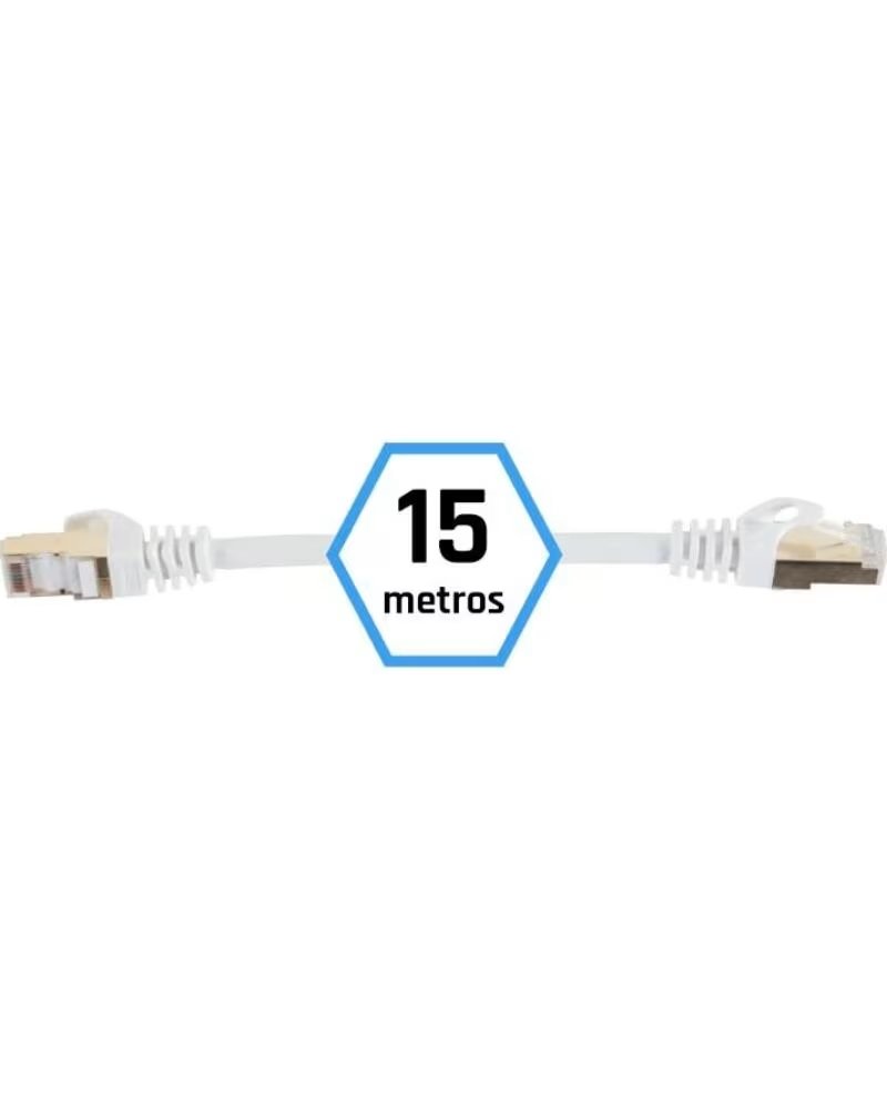 IGGUAL Latiguillo CAT7 SFTP LSZH 15 metros blanco
