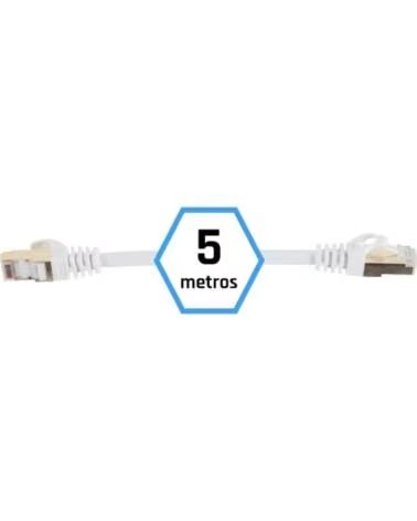 IGGUAL Latiguillo CAT7 SFTP LSZH 5 metros blanco