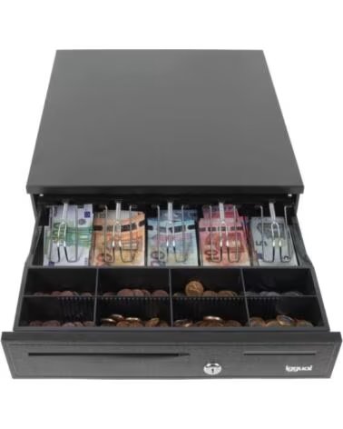 IGGUAL Cajon Portamonedas IRON-50 42cm 58 negro