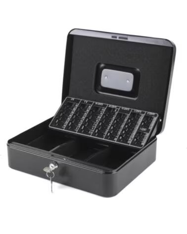 IGGUAL CAJA DE EFECTIVO 30X24X9 CM IRON-TINY