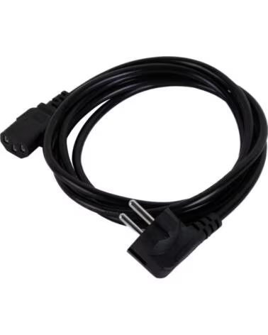 IGGUAL Cable de alimentacion IEC C13 2 metros