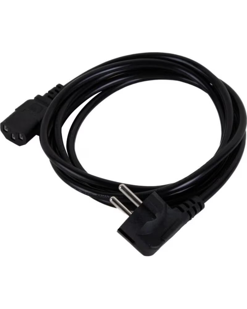 IGGUAL Cable de alimentacion IEC C13 2 metros