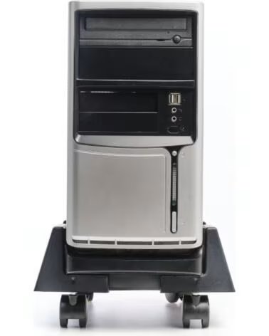 IGGUAL SOP1 Soporte CPU ajustable con ruedas