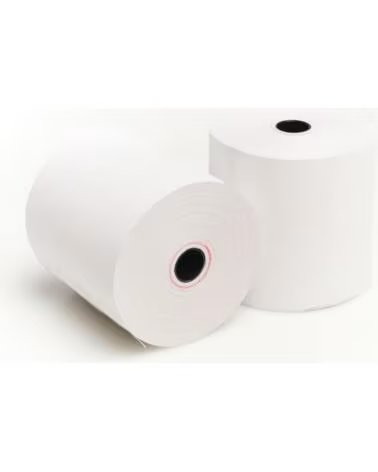 IGGUAL Pack 5 rollos papel termico sin BPA 80X80mm